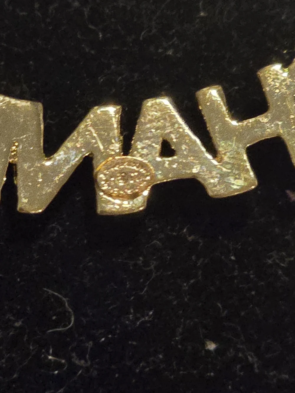CHANEL 18kgp Gold Chain Logo Necklace - Women's Designer Jewelry
